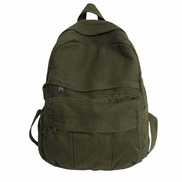 Basic Things Aesthetic Backpack for Y2K Outfits, Vintage Style Essentials