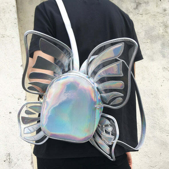 Butterfly Backpack - Y2K Vintage Outfits for Winter & Street Style