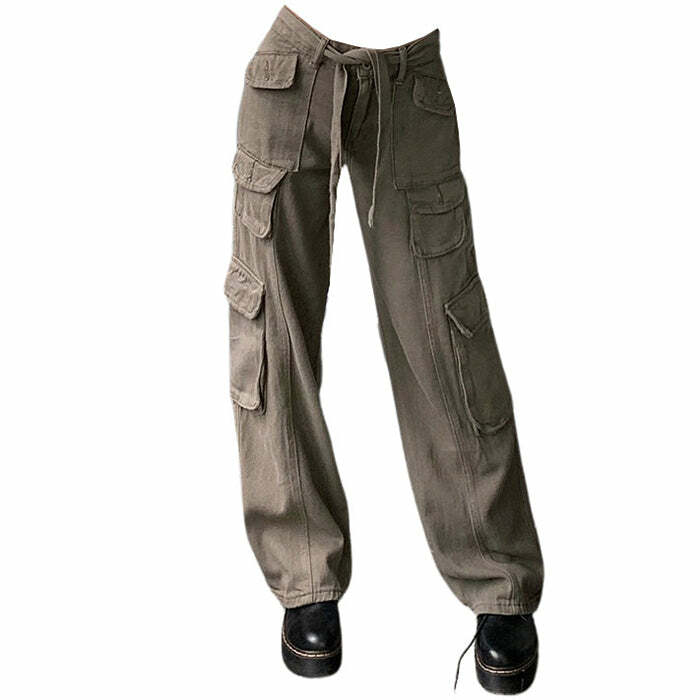 Comfy Cute Cargo Pants for Y2K Outfits: Vintage Style for Winter Fashion