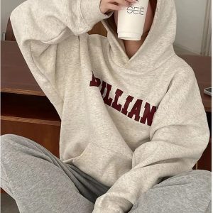 Fall Brilliant Statement Hoodie - Y2K Vintage Outfits for Women