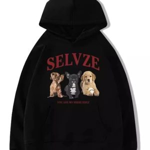 Fall Cute Puppy Graphic Hoodie | Y2K Outfits Vintage & Aesthetic Styles