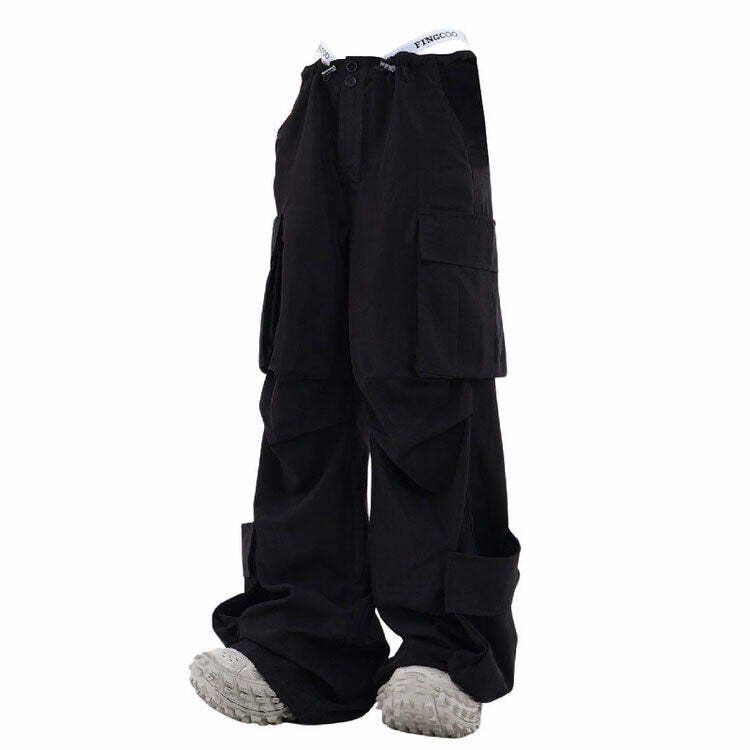 Got Chemistry Aesthetic Cargo Pants - Y2K Vintage Street Style Outfit