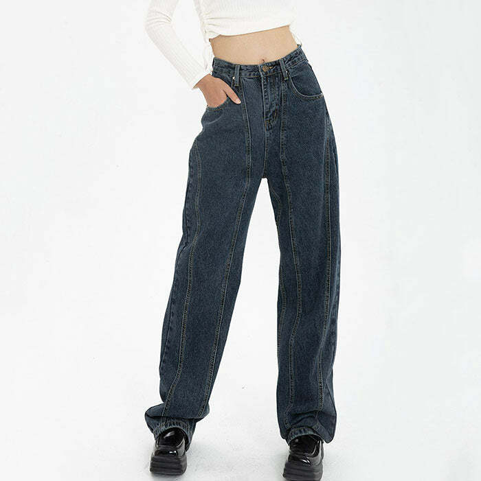 Mercury Rising Wide Jeans - Y2K Vintage Outfits for Winter Street Style