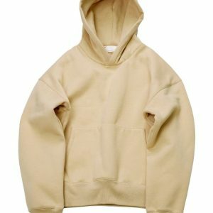 Nude Hoodie - Y2K Vintage Outfits for Winter, Street Styles & Aesthetic