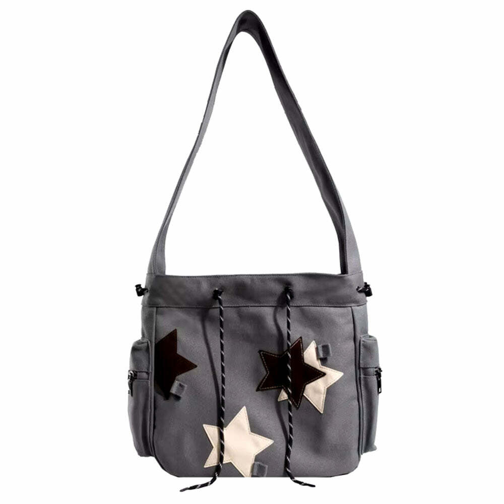 Star Girl Crossbody Bag - Y2K Vintage Outfits for Winter Street Style