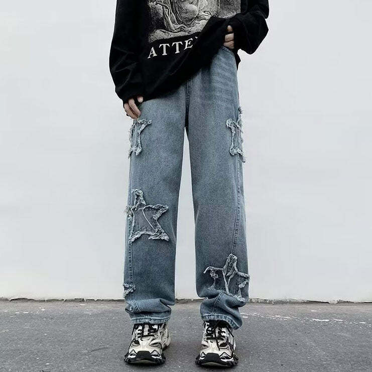 Superstar Behavior Jeans - Y2K Vintage Outfits for Winter Street Style