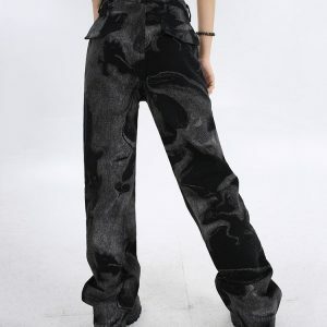 Wonder Haze Straight Leg Jeans - Y2K Vintage Winter Outfits for Women